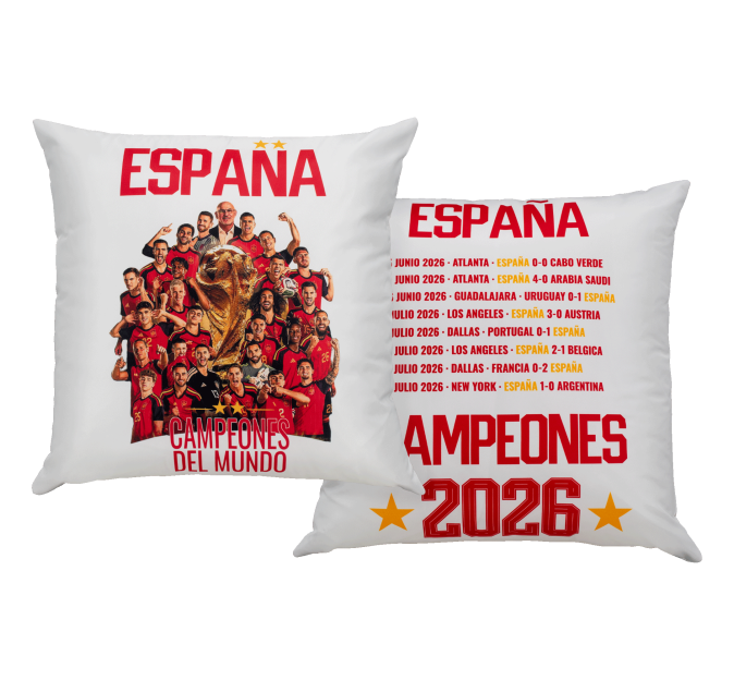 Cojín España Campeona