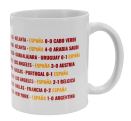 Taza blanca España Campeona