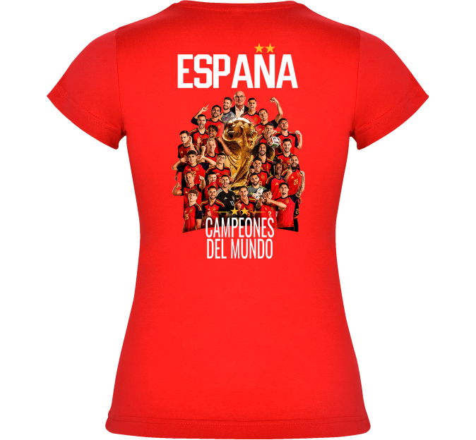 Camiseta de mujer Copa del Mundo