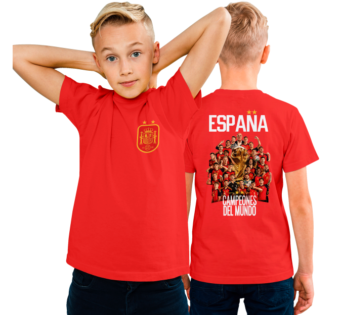 Camiseta infantil Copa del Mundo