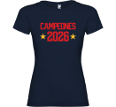 Camiseta de mujer España Campeona