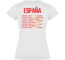 Camiseta de mujer España Campeona