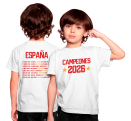 Camiseta infantil España Campeona
