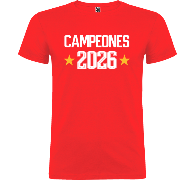 Camiseta infantil España Campeona