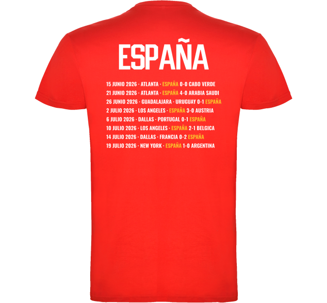 Camiseta infantil España Campeona