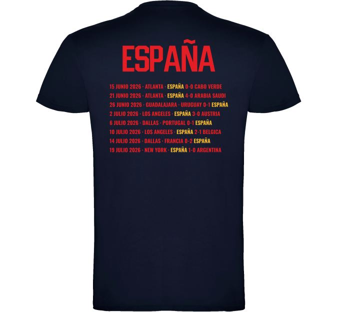 Camiseta infantil España Campeona