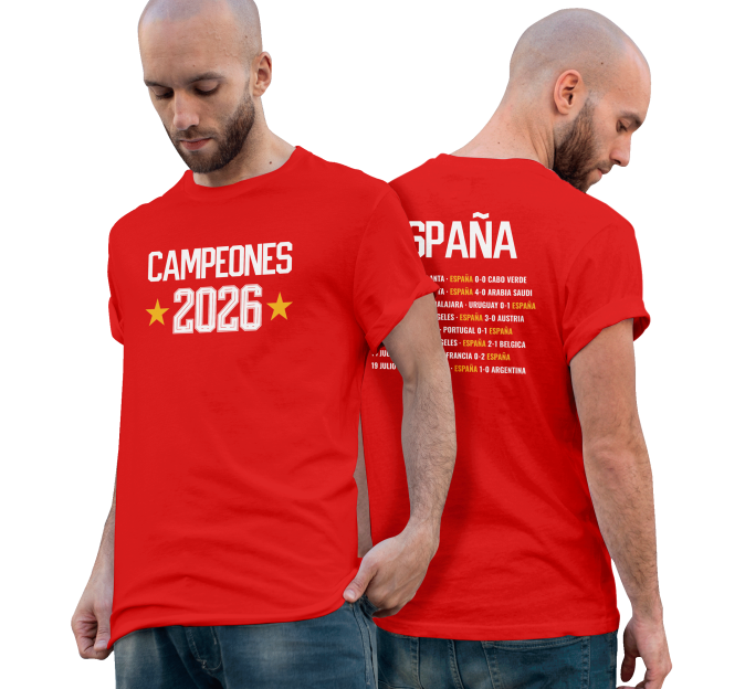 Camiseta España Campeona