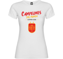 Camiseta de mujer Campeones del Mundo
