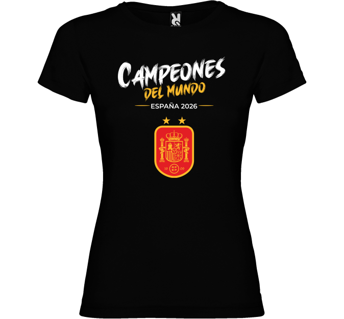 Camiseta de mujer Campeones del Mundo