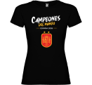 Camiseta de mujer Campeones del Mundo