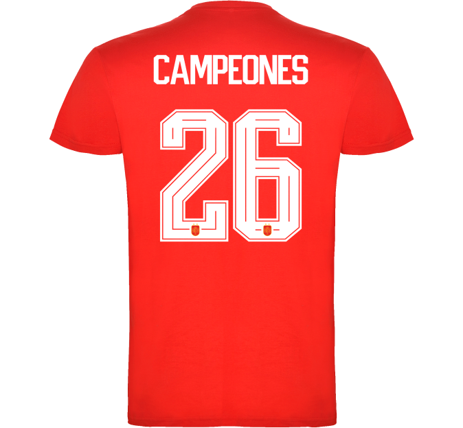 Camiseta infantil Campeones del Mundo