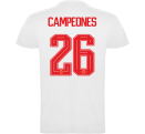 Camiseta infantil Campeones del Mundo