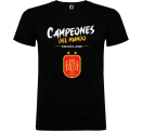 Camiseta infantil Campeones del Mundo