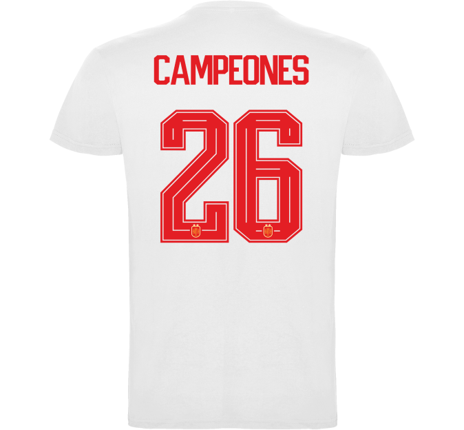 Camiseta Campeones del Mundo