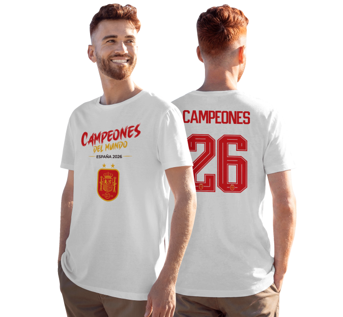 Camiseta Campeones del Mundo