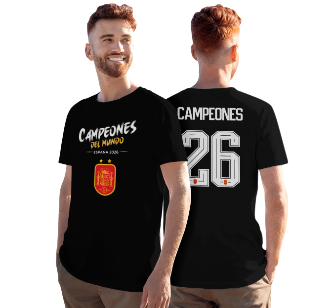 Camiseta Campeones del Mundo