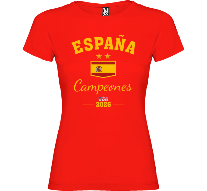 Camiseta de mujer Campeones Mundial