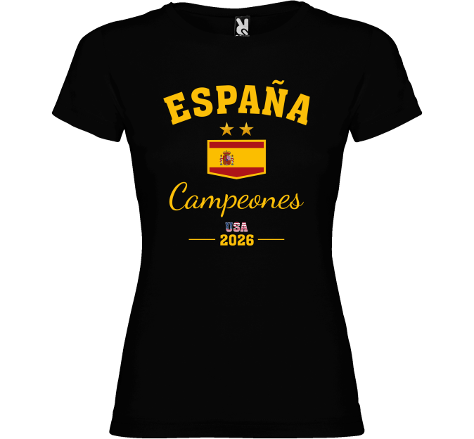 Camiseta de mujer Campeones Mundial