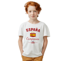 Camiseta infantil Campeones Mundial