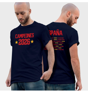 Camiseta España Campeona