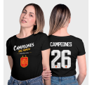 Camiseta de mujer Campeones del Mundo