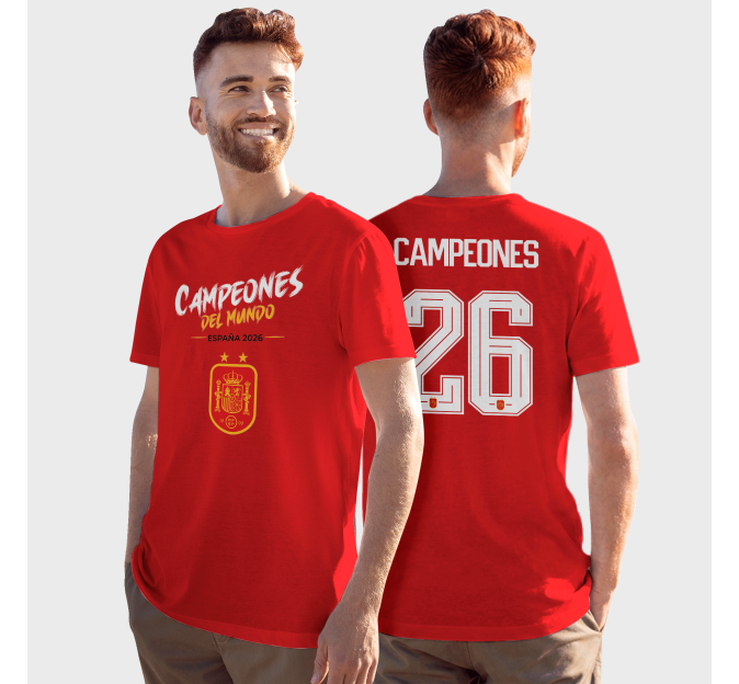 Camiseta Campeones del Mundo
