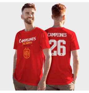 Camiseta Campeones del Mundo