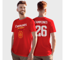Camiseta Campeones del Mundo