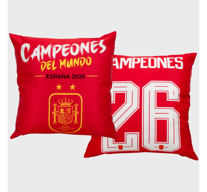 Cojín Campeones del Mundo