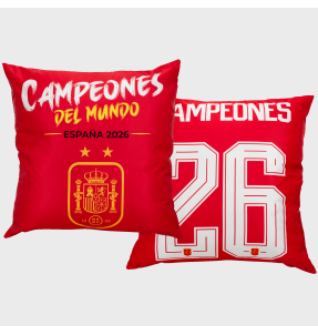 Cojín Campeones del Mundo