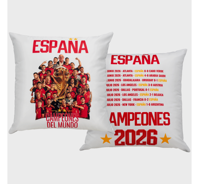 Cojín España Campeona