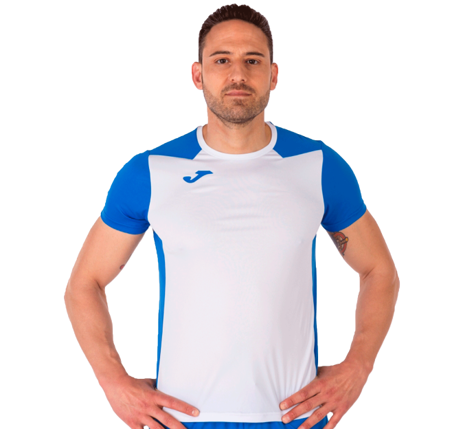 Camiseta bicolor de running Joma RECORD II personalizada