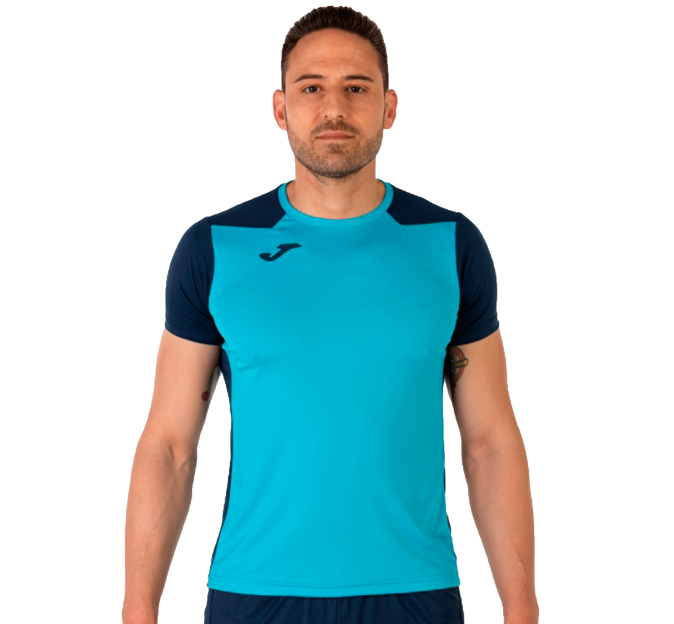 Camiseta bicolor de running Joma RECORD II personalizada