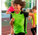 Camiseta bicolor infantil de running Joma RECORD II personalizada