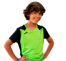 Camiseta bicolor infantil de running Joma RECORD II personalizada