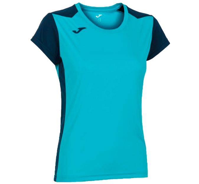 Camiseta bicolor de mujer running Joma RECORD II personalizada