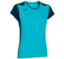 Camiseta bicolor de mujer running Joma RECORD II personalizada