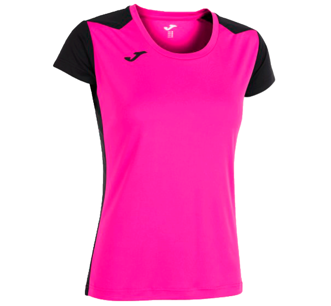 Camiseta bicolor de mujer running Joma RECORD II personalizada