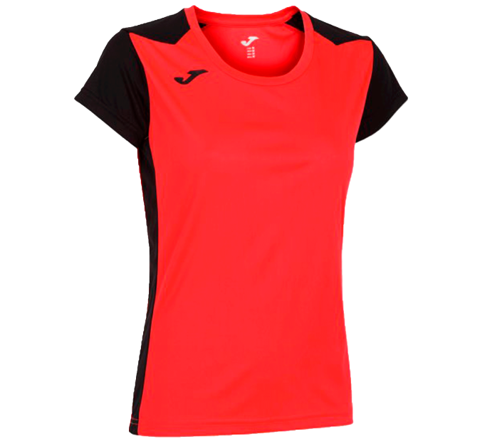 Camiseta bicolor de mujer running Joma RECORD II personalizada
