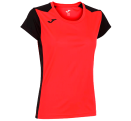 Camiseta bicolor de mujer running Joma RECORD II personalizada