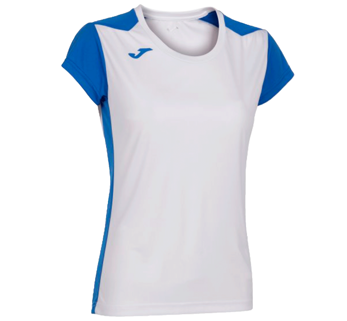 Camiseta bicolor de mujer running Joma RECORD II personalizada