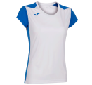 Camiseta bicolor de mujer running Joma RECORD II personalizada