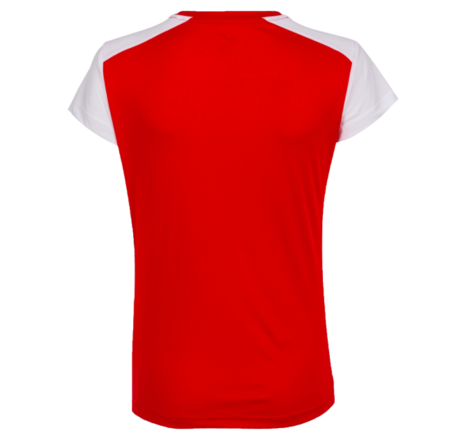 Camiseta bicolor de mujer running Joma RECORD II personalizada