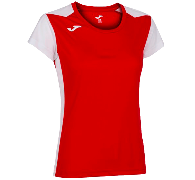 Camiseta bicolor de mujer running Joma RECORD II personalizada
