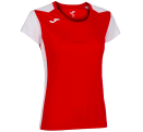 Camiseta bicolor de mujer running Joma RECORD II personalizada