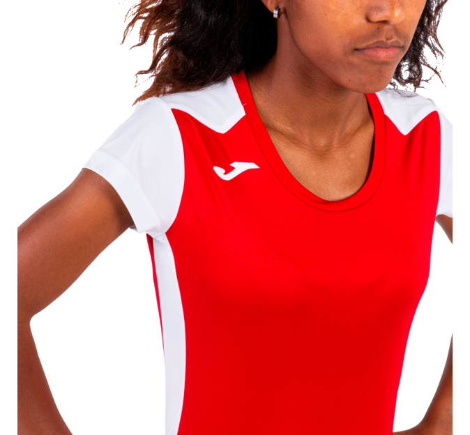 Camiseta bicolor de mujer running Joma RECORD II personalizada