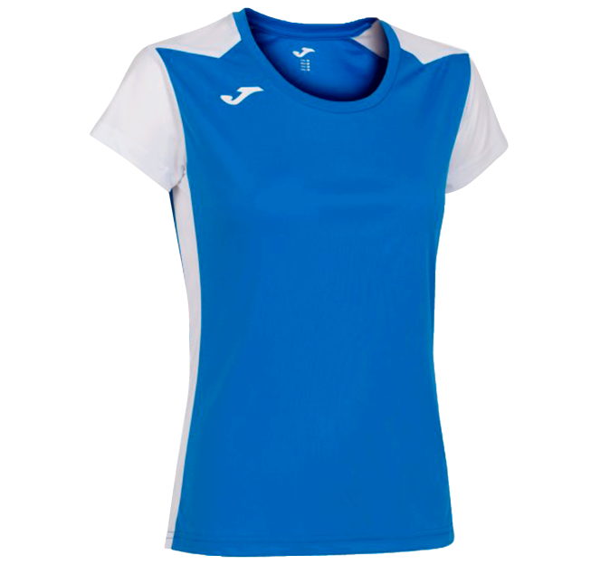 Camiseta bicolor de mujer running Joma RECORD II personalizada