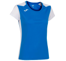 Camiseta bicolor de mujer running Joma RECORD II personalizada