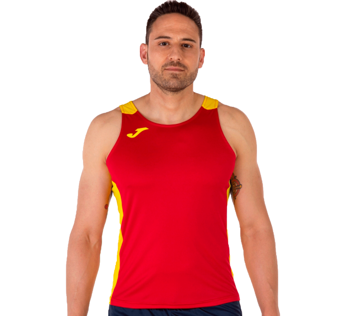 Camiseta running de tirantes Joma RECORD II personalizada