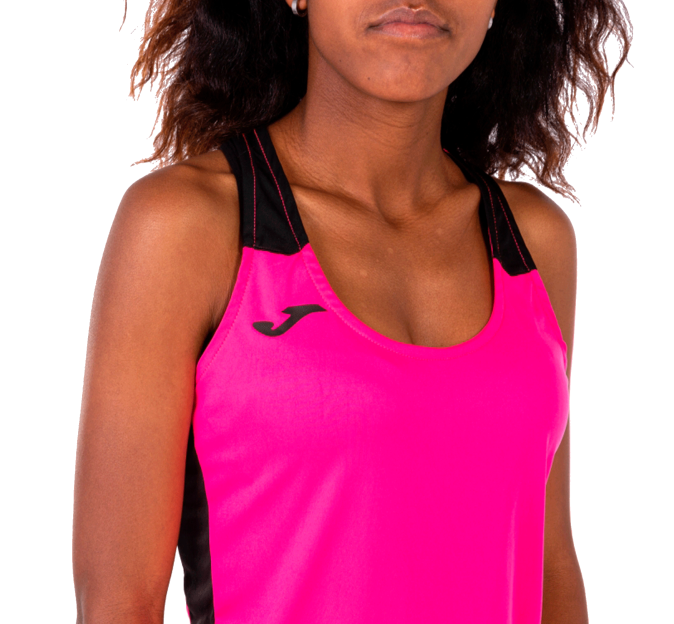 Camiseta de mujer running de tirantes Joma RECORD II personalizada